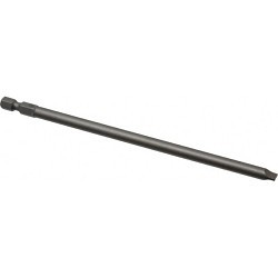 Wera® 05059453001 Screwdriver Bit, Measurement System: Imperial, Hex Point, 1/4 in Point, 6 in Overall Length, Slotted Tip